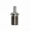 M10 brass wire rope gripper equipped with stainless steel spring lock, compatible with 1.2-1.5mm wire cable, high quality hanging fitting for wholesale M10 brass wire rope gripper stainless steel spring lock 1.2-1.5mm wire cable hanging fitting