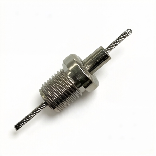 M10 Safety Wire Cable Gripper Brass 1.2-1.5mm Wire Rope Gripper for Hanging System