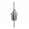 m10 brass wire rope lock featuring stainless steel spring mechanism, self-locking design holds 1.2–1.5mm steel cable firmly, suitable for commercial display and light hanging systems. m10 brass wire rope lock with stainless steel spring, 1.2mm to 1.5mm steel cable self-locking gripper for hanging system