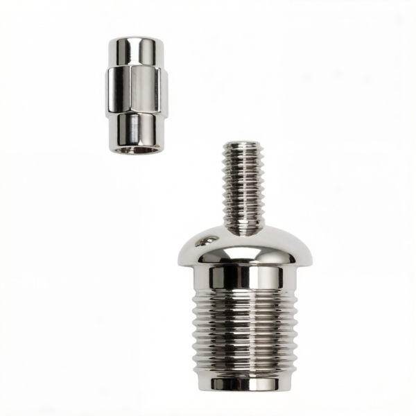 M10 self-locking cable lock with safety hat for 1.2-1.5mm suspension wire rope
