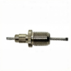 Nickel plated brass M10 cable gripper, corrosion resistant, adjustable locking for 1.2mm to 1.5mm steel wire rope suspension. M10 Cable Gripper Brass Nickel Plated, Adjustable Lock for 1.2-1.5mm Steel Wire