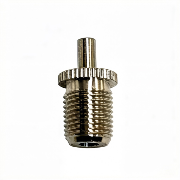 M10 External Thread Brass Cable Gripper, Adjustable for 1.2-1.5mm Steel Wire