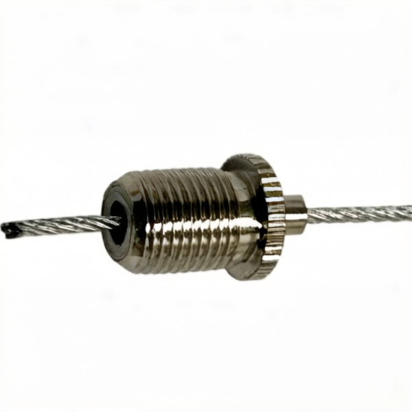 M10 Brass Wire Lock Gripper, Adjustable Cable Clamp for 1.2mm to 1.5mm Wire