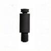 Inverted M6 cable gripper accepts 0.8-1.0mm steel wire rope, fitted safety nut for secure connection, suspension hardware for lights. Inverted type M6 cable gripper 0.8-1.0mm wire rope with safety nut, stainless steel hanging cable gripper