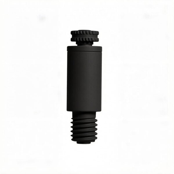 Inverted type M6 cable gripper 0.8-1.0mm wire rope with safety nut, stainless steel hanging cable gripper