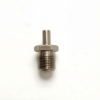 m8 thread spring cable gripper, brass and stainless steel material, fits 1.2-1.5mm wire rope, widely used for light suspension and sign hanging hardware. m8 brass stainless steel spring cable gripper 1.2-1.5mm wire rope lock for lighting suspension