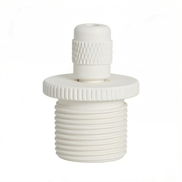 Bottom exit cable gland M16 male with safety nut, 2.5-3.0mm wire rope gripper for light and sign suspension