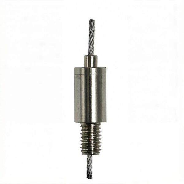 M6 inverted mini wire rope gripper 0.8-1.0mm cable clamp