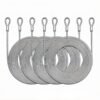 Flexible PVC coated 1x19 wire rope, reusable for trade show booth display setup 1.2mm 1×19 PVC Coated Stainless Steel Wire Rope for exhibition booth display hanging