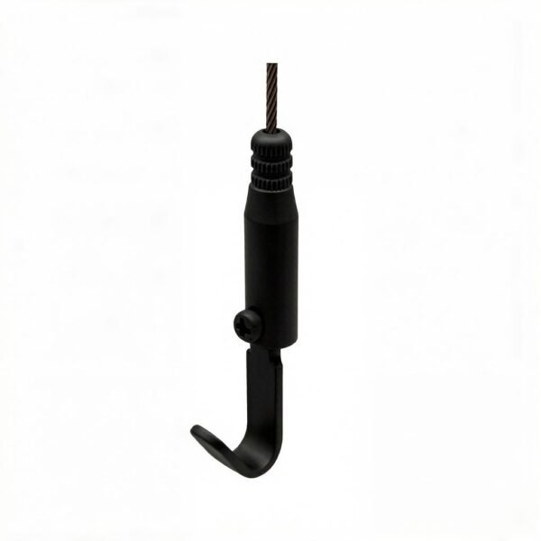 Overhead hanging hook cable gripper 0.8-1.2mm wire rope fitting