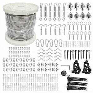 2.0mm 1×19 PVC Coated Stainless Steel Wire Rope for indoor medium billboard and signage hanging
