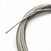 Weather resistant 1×19 PVC coated cable for deck, staircase and balcony cable railing 4.0mm 1×19 PVC Coated Stainless Steel Wire Rope for architectural cable railing and balcony balustrade