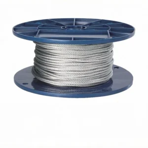 1.5mm 1×19 PVC Coated Stainless Steel Wire Rope for light HVAC duct suspension