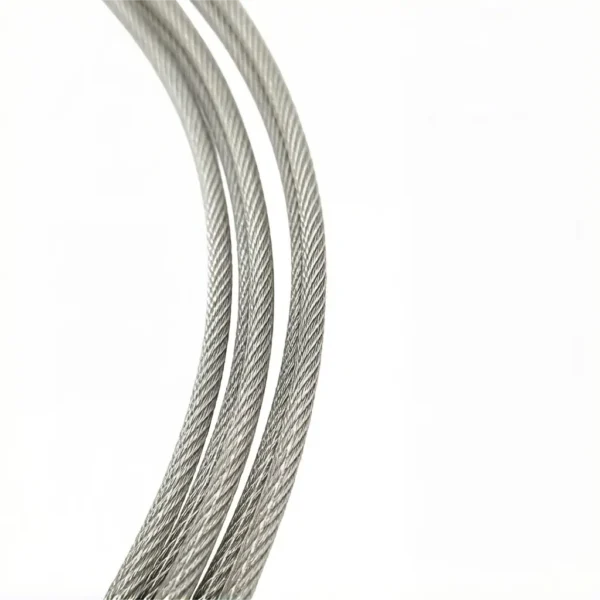 5.0mm 1×19 PVC Coated Stainless Steel Wire Rope for large facade signage and high-rise billboard hanging