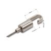 Quick release detachable hook cable gripper 1.2-1.5mm cable suspension hardware