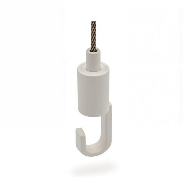 Removable Detachable Hook Cable Gripper 1.2-1.5mm for wire rope suspension