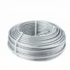 7×19 Galvanized Steel Wire Rope 2.5mm 3/32″, high‑flex aircraft cable for general industrial medium‑duty rigging work