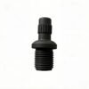 M10 spring self-locking cable gripper in brass with safety cap, heavy duty suspension hardware for 1.2-1.5mm steel wire rope. M10 spring cable gripper brass with safety cap for 1.2-1.5mm suspension hardware