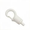 Snap hook wire rope gripper White for 1.2mm-1.5mm steel cable, easy install cable lock for cable suspension system. Snap Hook Wire Rope Gripper White 1.2-1.5mm, adjustable cable lock for cable suspension system