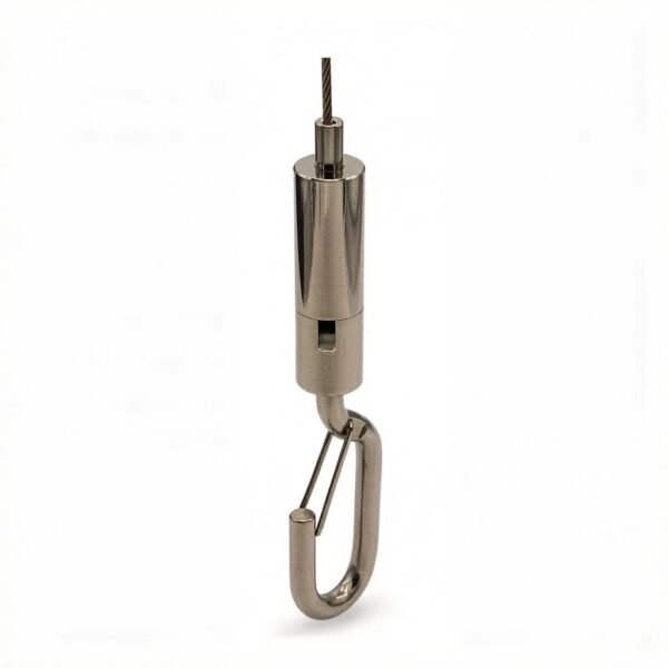 Spring Hook Cable Gripper Suspension Kit 1.5-2.0mm, stainless steel wire rope adapter gripper