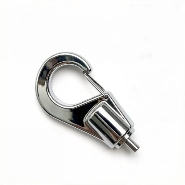 Bottom Outlet Self-Locking Hook Cable Gripper 0.5-0.8mm, Spring Hook Wire Rope Gripper for Lighting Suspension