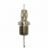 Brass M10 cable gripper with safety hat, corrosion resistant body designed for 1.2-1.5mm stainless steel wire rope indoor suspension. Brass M10 cable gripper safety hat for 1.2-1.5mm stainless steel wire rope