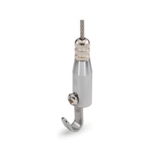 Stainless Steel Hook Cable Gripper 0.8-1.2mm cable suspension fitting