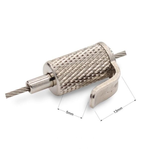 Stainless Steel Hook Cable Gripper 1.2-1.5mm cable suspension fitting
