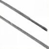 Anti-corrosion PVC coated 1×19 cable for acoustic panel ceiling installation 1.2mm 1×19 PVC Coated Stainless Steel Wire Rope for indoor acoustic ceiling panel suspension systems