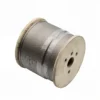 1x19 construction SUS304 stainless steel aircraft wire rope, minimal stretch for building static rigging and suspension projects SUS304 1×19 Stainless Steel Wire Rope 3.0mm (1/8″), rigid low‑stretch aircraft cable for building construction static rigging