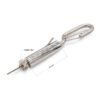 Light fixture suspension hardware hook cable gripper with safety cap, suit for 1.5-2.0mm steel wire rope Suspension hardware cable gripper hook 1.5-2.0mm safety cap for light fixture hanging