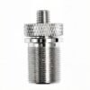 Light suspension bottom exit gripper M16 with safety nut, male cable gripper for 2.5-3.0mm steel wire rope