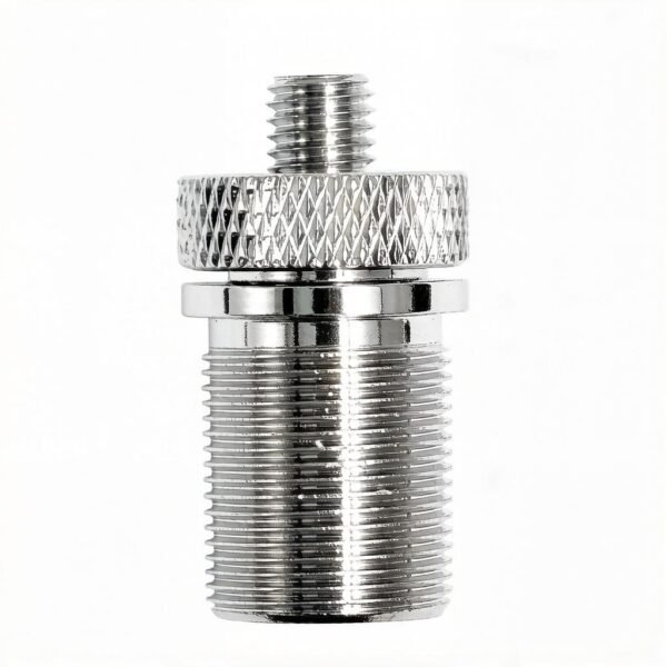 Light suspension bottom exit gripper M16 with safety nut, male cable gripper for 2.5-3.0mm steel wire rope