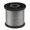 Low stretch copper core galvanized wire rope for office suspended LED panel and linear lights 1.5mm 7X7 7X19 1X19 copper core galvanized steel cable for office LED panel light suspension