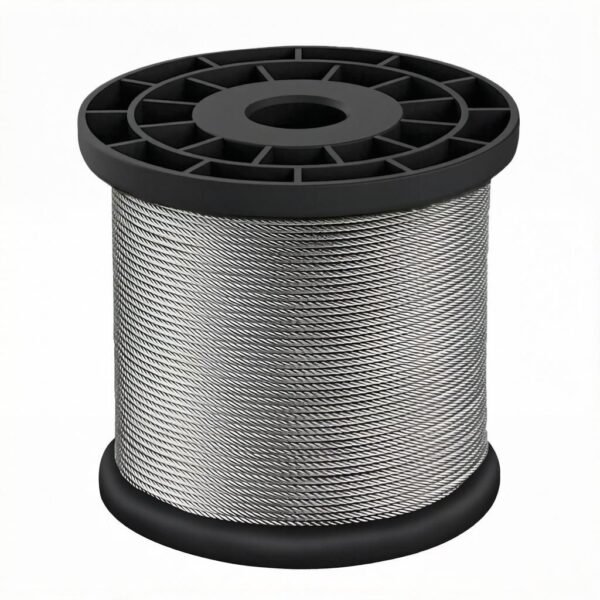 1.5mm 7X7 7X19 1X19 copper core galvanized steel cable for office LED panel light suspension