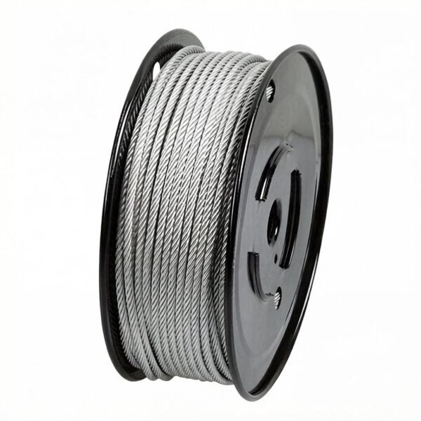 1.0mm 0.039 inch 7X7 7X19 1X19 copper core galvanized steel cable for LED light suspension