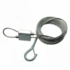 Looping cable gripper self‑locking clamp for gallery LED art light and exhibit hanging Reverse Release Looping Cable Gripper 42×42×22mm, Fits 3.5‑5.0mm Wire Rope, Heavy‑Duty Self‑Locking Clamp for gallery exhibition LED decorative lighting and exhibit suspension projects