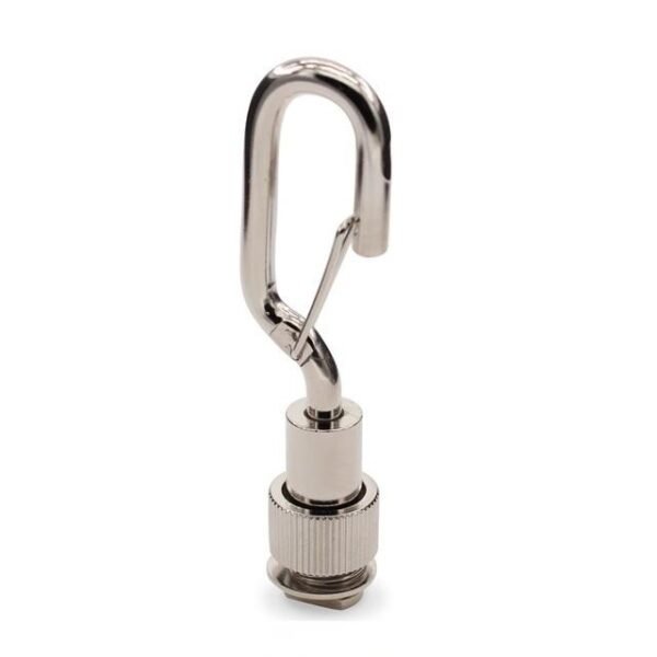 1.5-2.0mm Adjustable Hook Cable Gripper, Exhibition Track Light Wire Rope Hanging Hardware