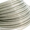 7×7 2.0mm (3/32″) PVC coated steel wire rope for sign billboard banner light‑duty overhead suspension