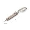 Steel Wire Rope Cable Gripper Hook with Safety Nut, Linear Light HVAC Suspension Kit 1.5-2.5mm