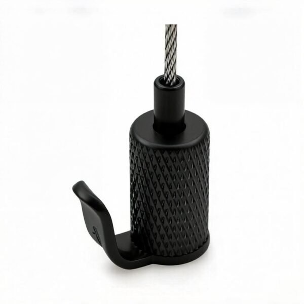 Wire Rope Hook Cable Gripper 1.2-1.5mm for light hanging system