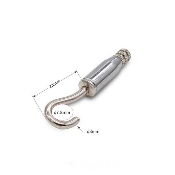 Wire Rope Hook Gripper With Safety Cap 0.8-1.5mm wire rope suspension hardware fitting