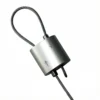 Close‑Up Aluminum Loop Cable Gripper Dual Wire Lock Mechanism, Clamp for 1.5mm Steel Rope Overhead Hanging Fixtures