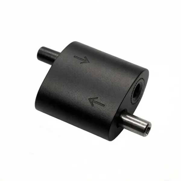 Side View Black Heavy Duty Looping Cable Gripper with Dual Wire Lock