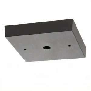 Modern Luxury 5" Black Square Ceiling Mount Base Cover Universal Fit For Residential Commercial All Kinds Pendant Lights