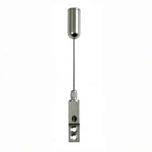 Indoor Picture Wire Hanging System, Simple Gallery Wire Hanging Kit for Home Living Room Bedroom Office