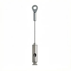 Steel Eye Wire Rope Multiple Hanging Kit, Museum-Grade for Acrylic Panel & Mirror Display