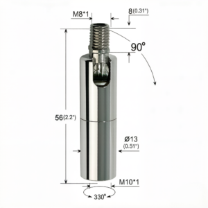 Lamp Universal Swivel Joint Fixture Rotary Cable Gripper