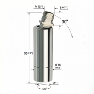 Universal Lamp Swivel Joint Rotary Cable Gripper Lighting Fixture