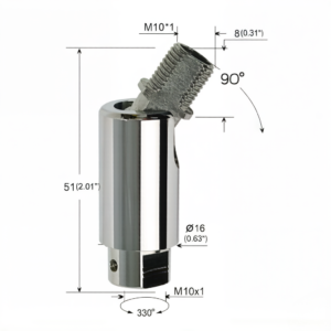 Rotary Cable Gripper Universal Swivel Joint for Lamp Fixture